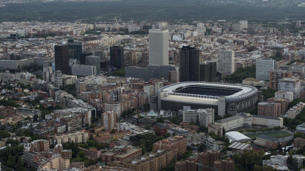 estadios futbol españa Estadio Santiago Bernabéu