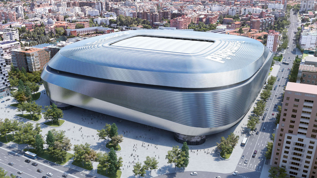 estadios futbol de españa Santiago Bernabéu