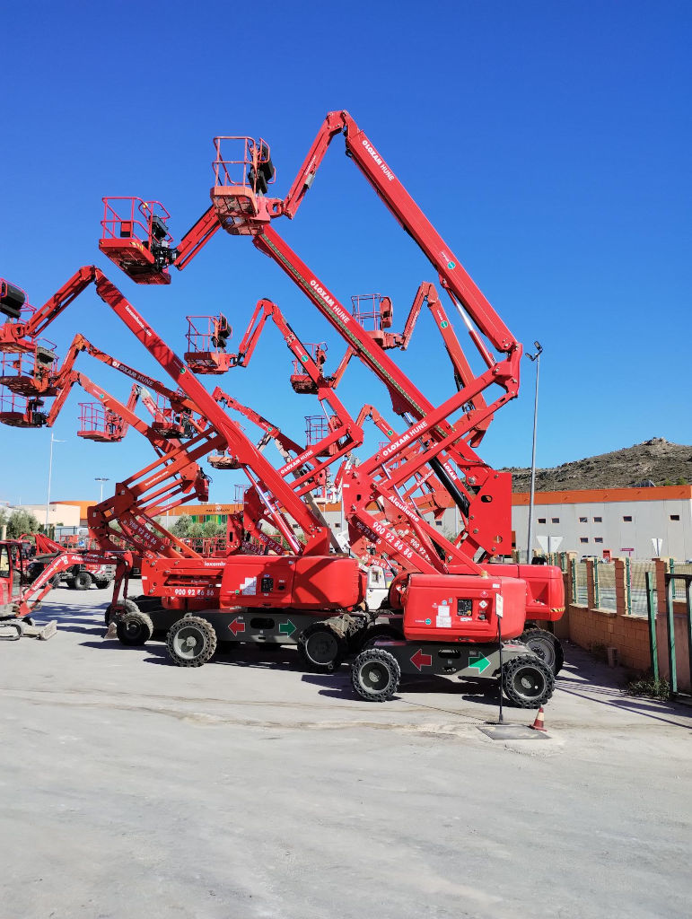 plataformas elevadoras BRAZOS ARTICULADOS