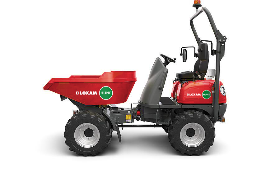 Alquiler De Dumper Giratorio Eléctrico 1500kg