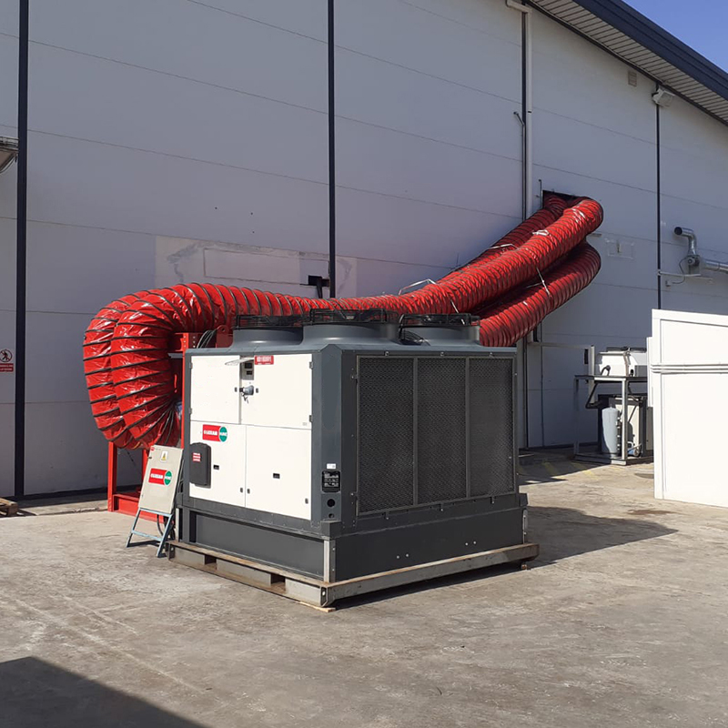 Alquiler De Enfriadora  200 Kw